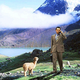 A Peruvian farmer in the mountain village of Arequipa calls his broker.